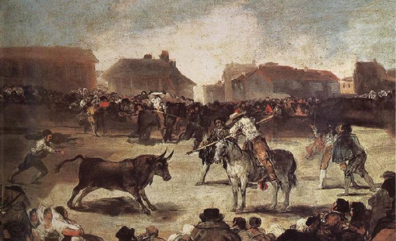 Francisco Goya The Bullfight Germany oil painting art